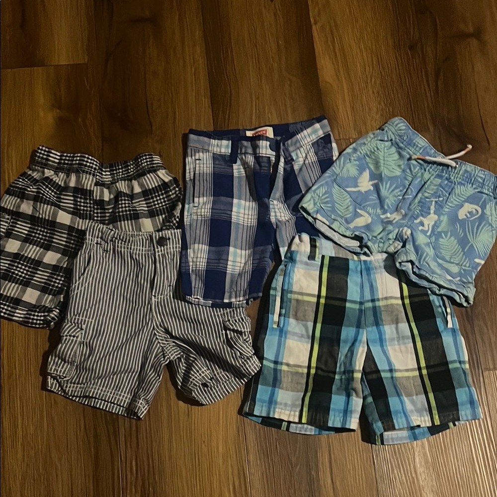 18 month boys shorts - 5 pair